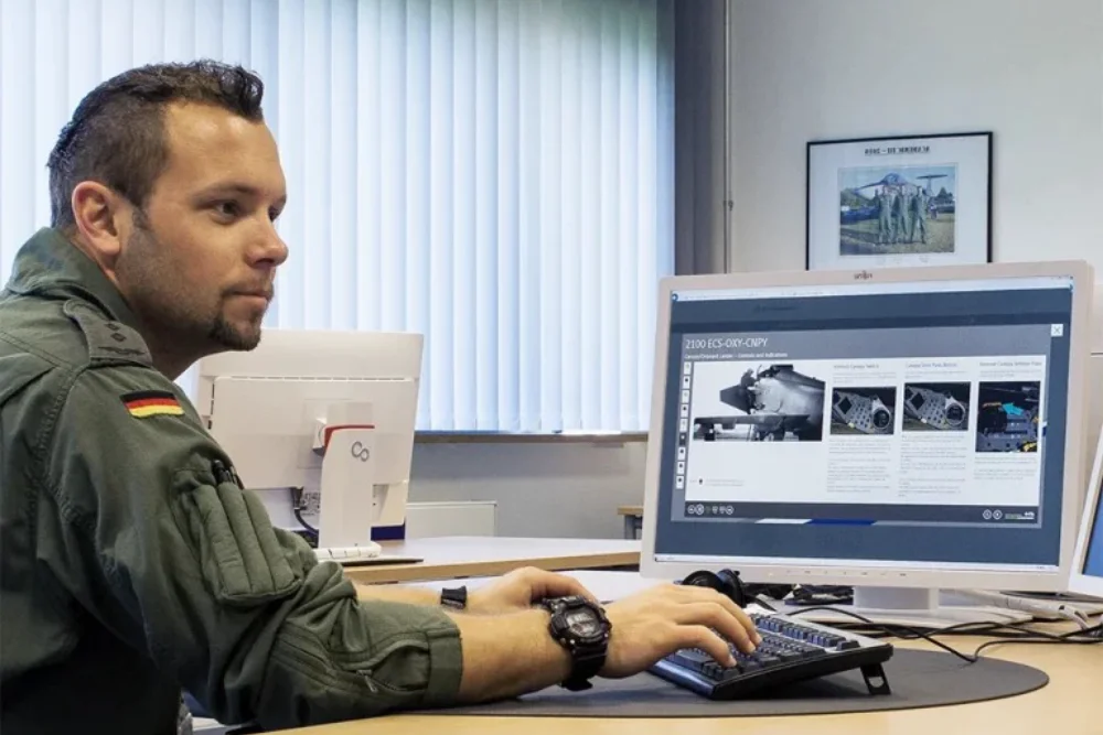 Digitale Ausbildung für die Luftwaffe. Über 150 eLearning Module für die Waffensysteme Eurofighter und Tornado