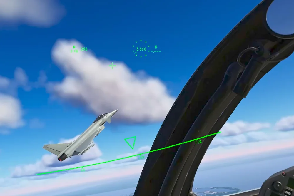 Wir entwickeln im Auftrag des BAAIN Bw Inhalte und Lehrmethoden von VR-Lernmodulen und stellen diese unserem Partner Airbus Defence and Space bei der Einführung eines Virtual Reality Training Systems (VRTS) für die Luftwaffe zur Verfügung.